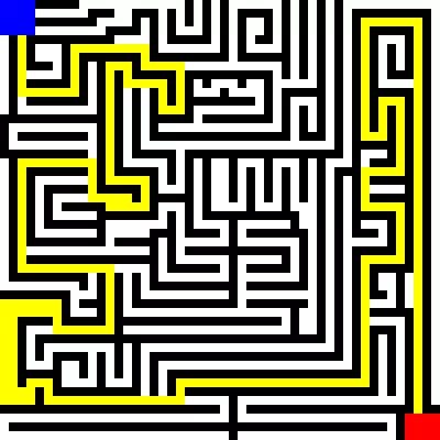 Maze Completed Original Art by @trafdagoat