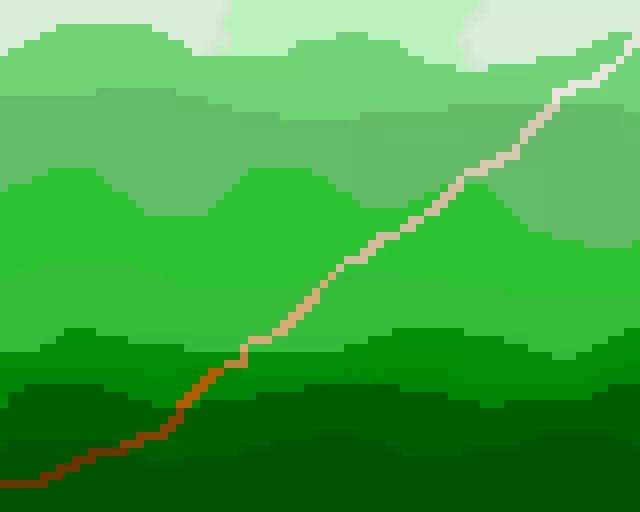 misty mountains