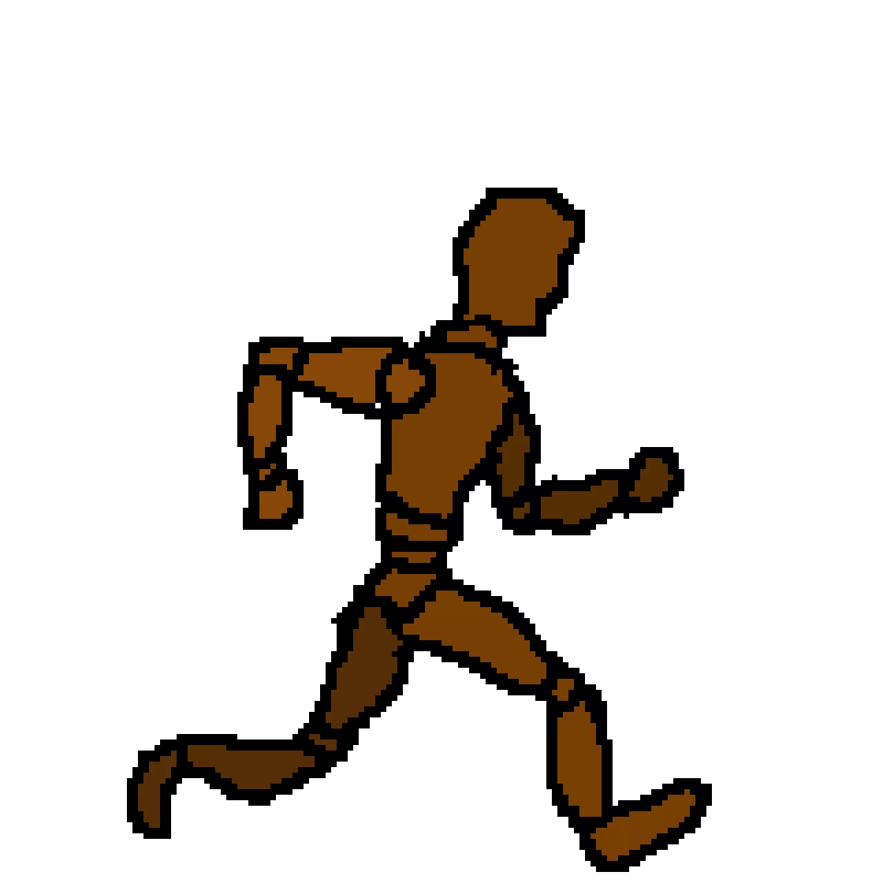 model running