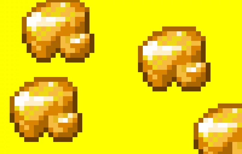 raw gold