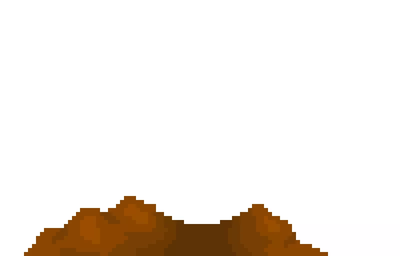 unfinished drawing with rock