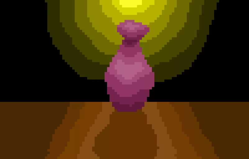 vase idea by rose covered walls