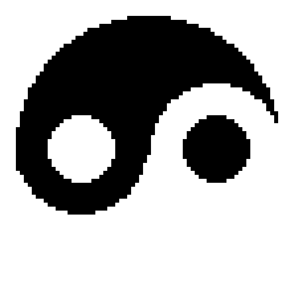 Yin and Yang spinning