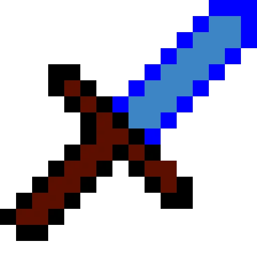 minecraft diamond sword