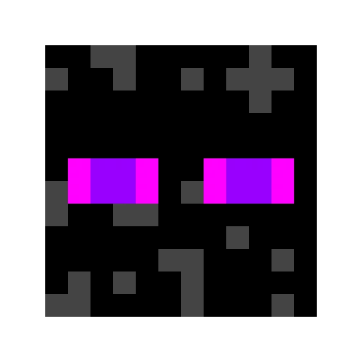 minecraft enderman head