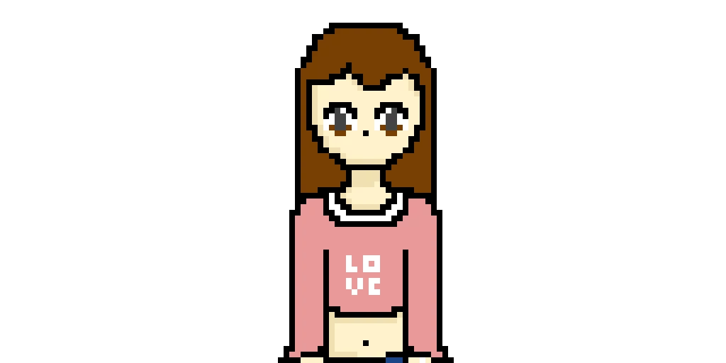 i drew myself again again again again but this time more anime