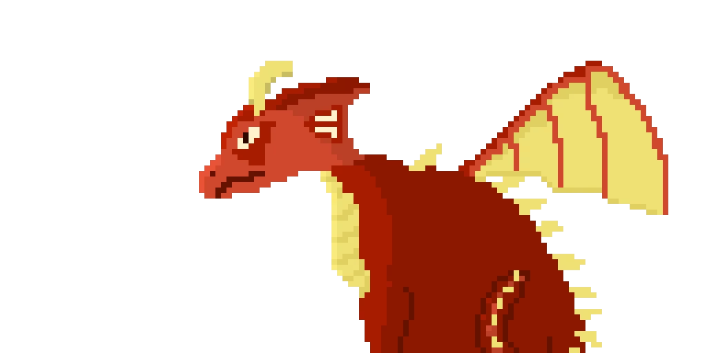adult fire dragon