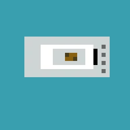 cookie in the microwave