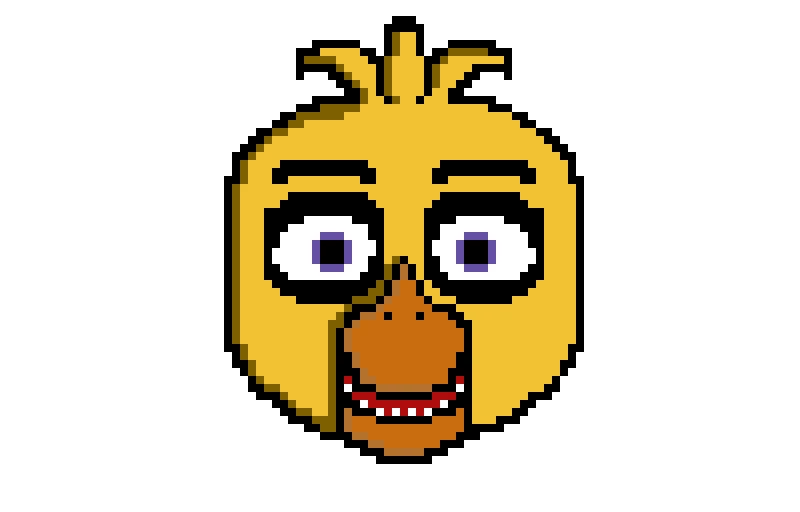 fnaf 1 chica head