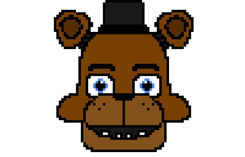 fnaf 1 freddy head