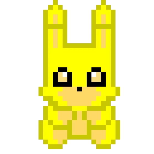 kawaii golden bonnie plush