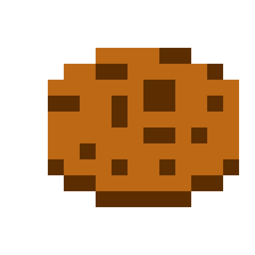 Minecraft Cookie Pixel Art 