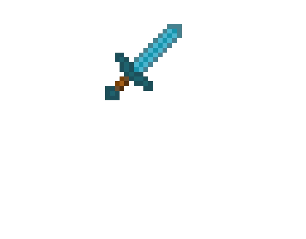 minecraft diamond sword