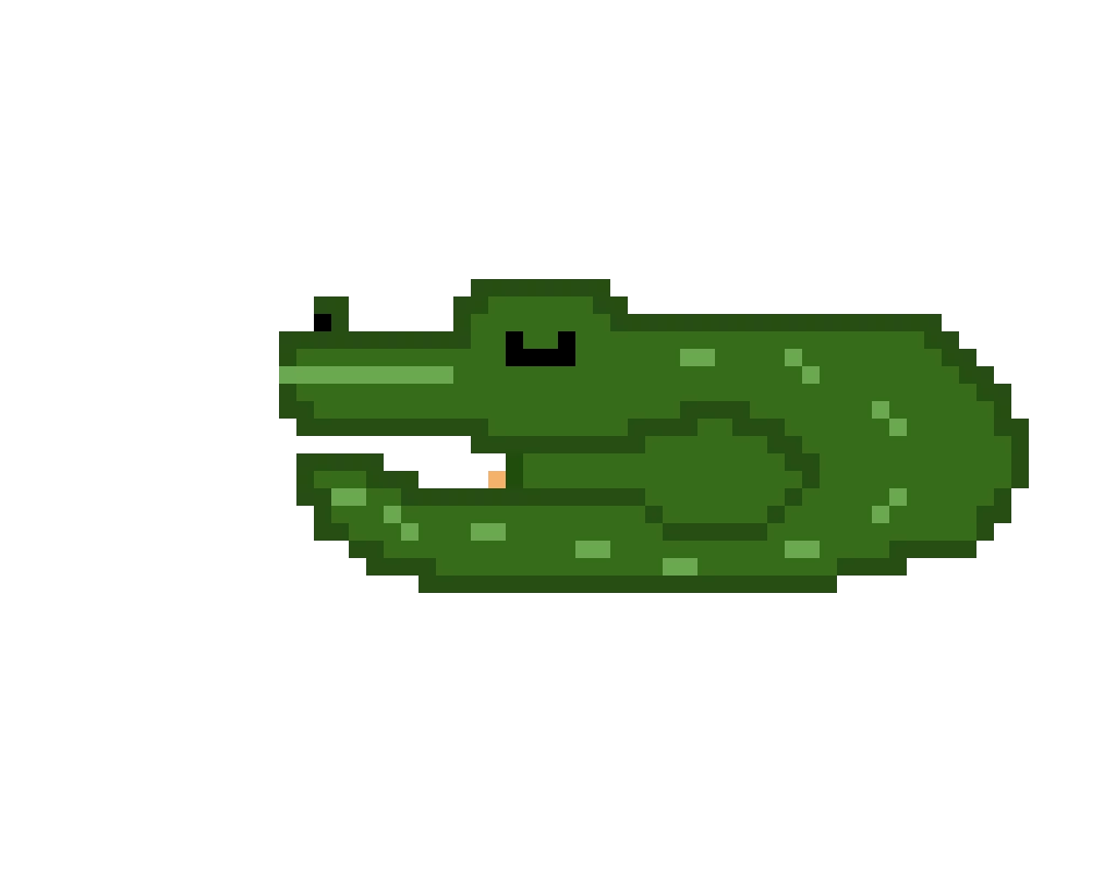 when mr alligator is not disturbed