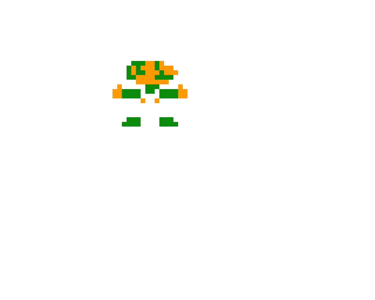 smb1 luigi giving two thumbs up