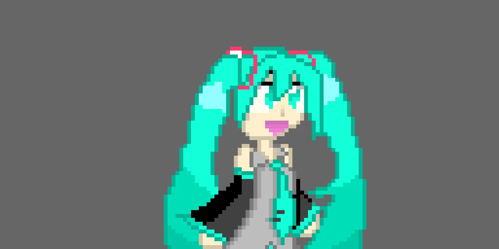 hatsune miku credit to idk a name