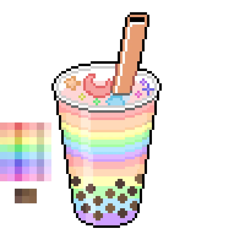 pride boba and colors