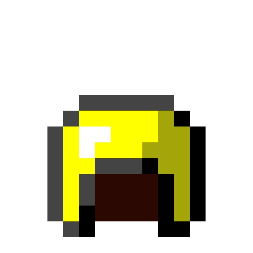 gold helmet
