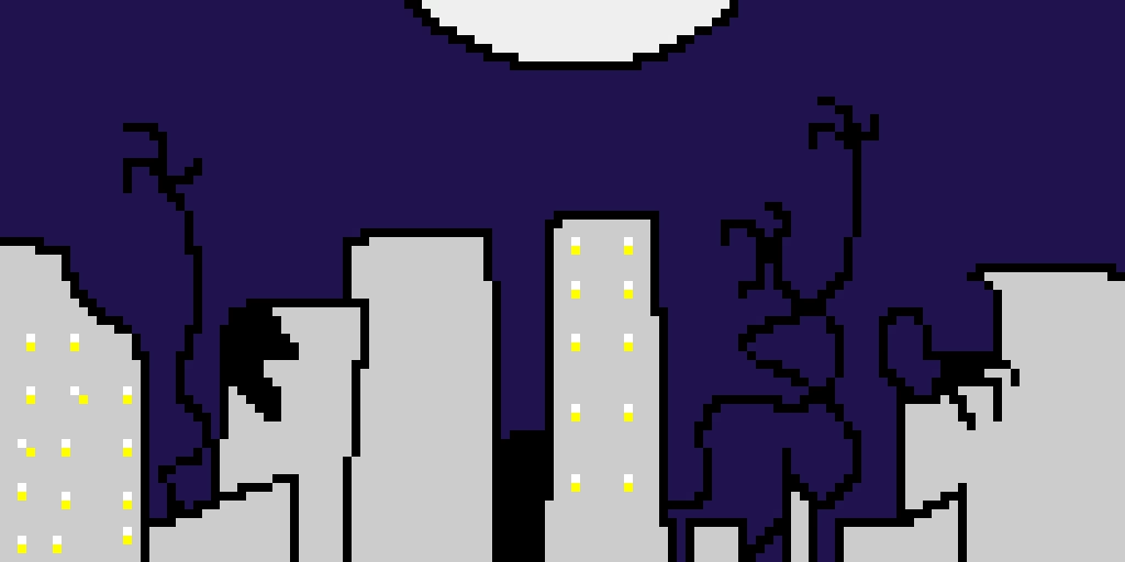 A city ravaged by death and destruction (can be Contest can not be you decide)