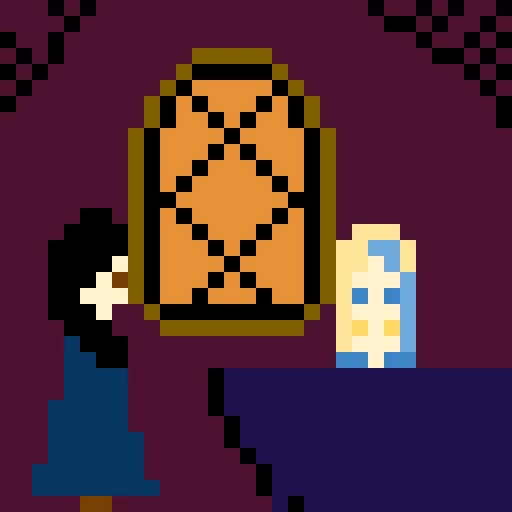 In Ria’s (the girl with blue and blonde hair) shop