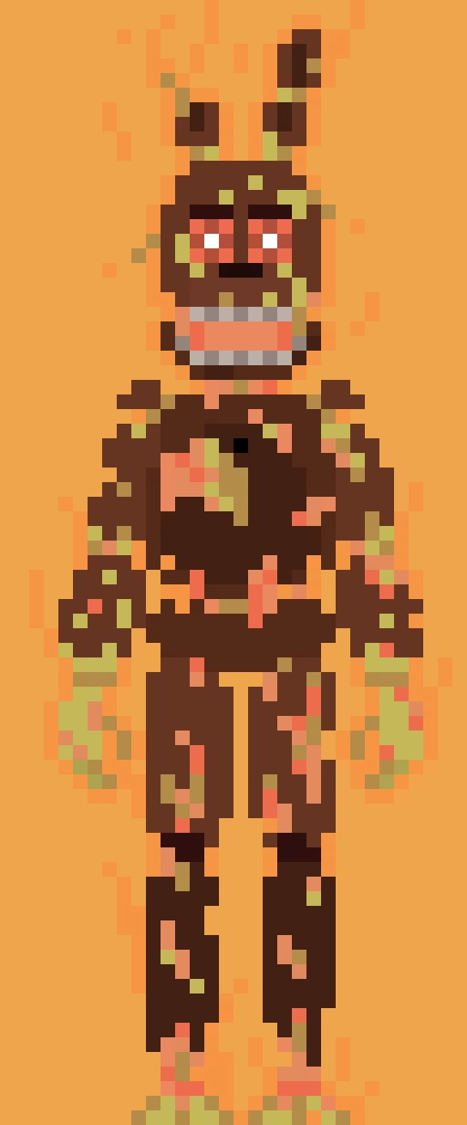 Flaming Springtrap