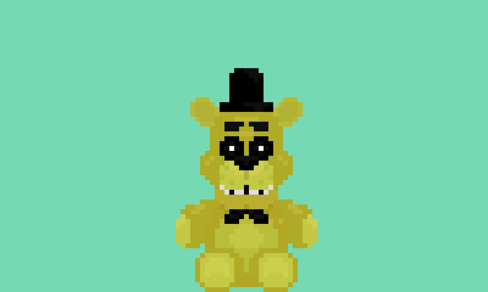 golden freddy plush