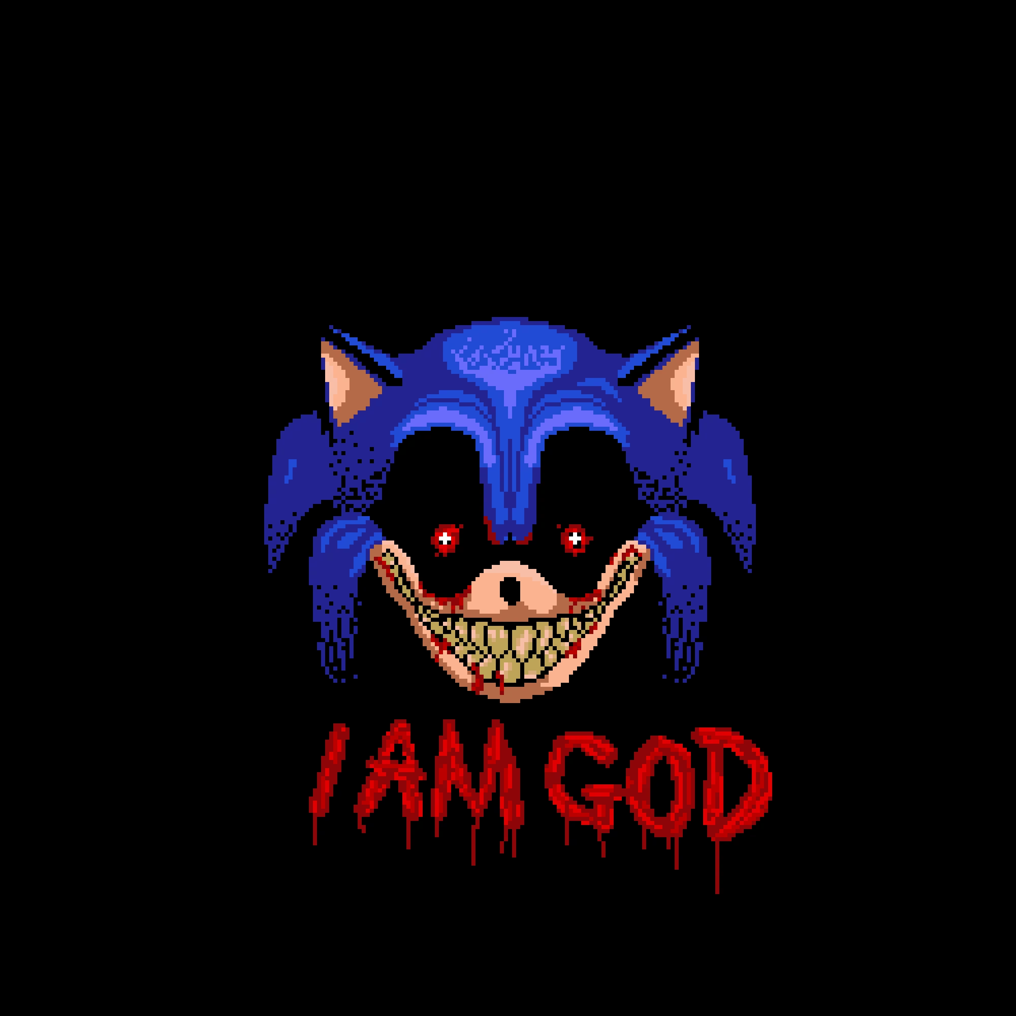 sonic exe head render