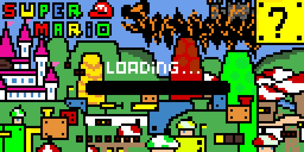 super mario movie background for google