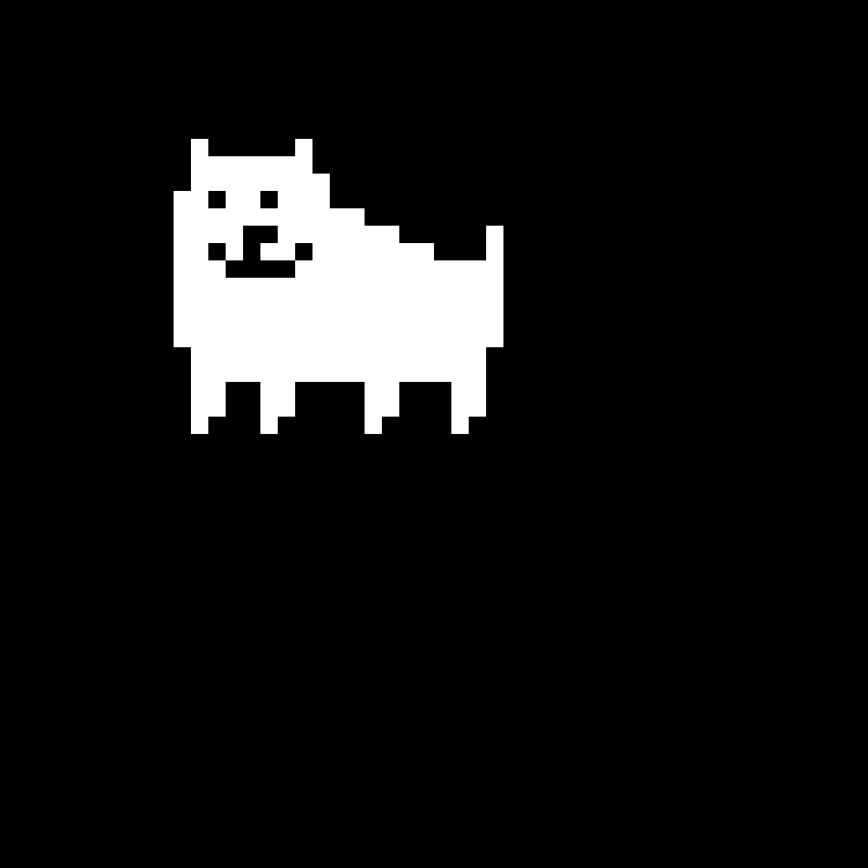 Annoying dog from undertale
