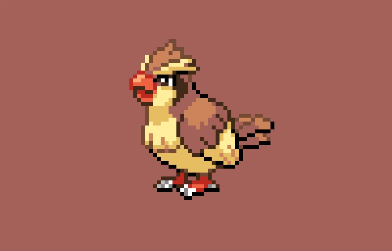 - | #016 | Pidgey | Pokemon Pixel Art | -