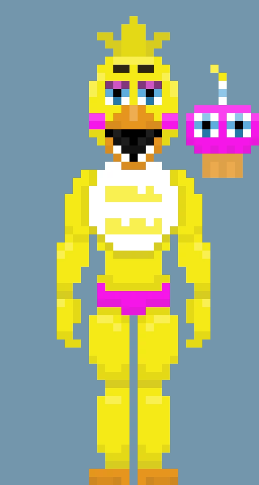 toy chica and toy cupcake updated