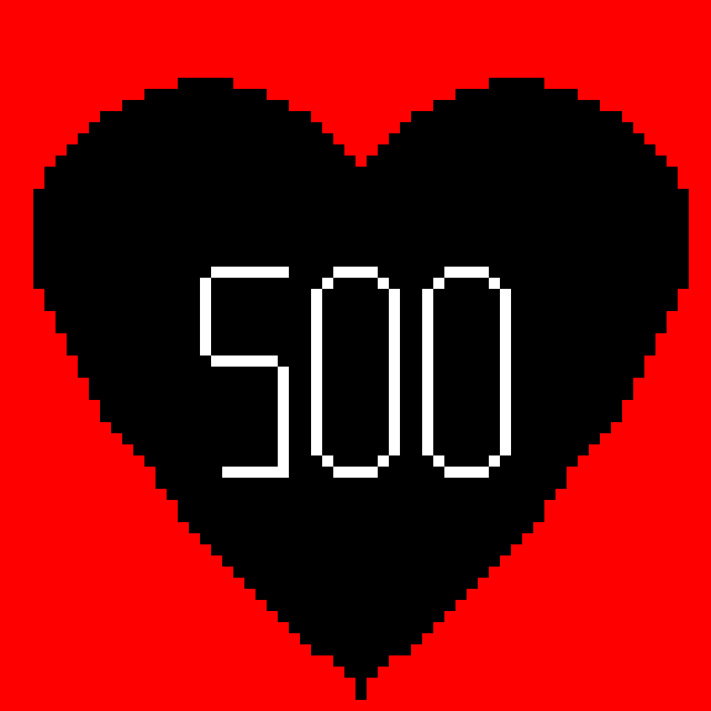 500 likes (no one can not even you) bet