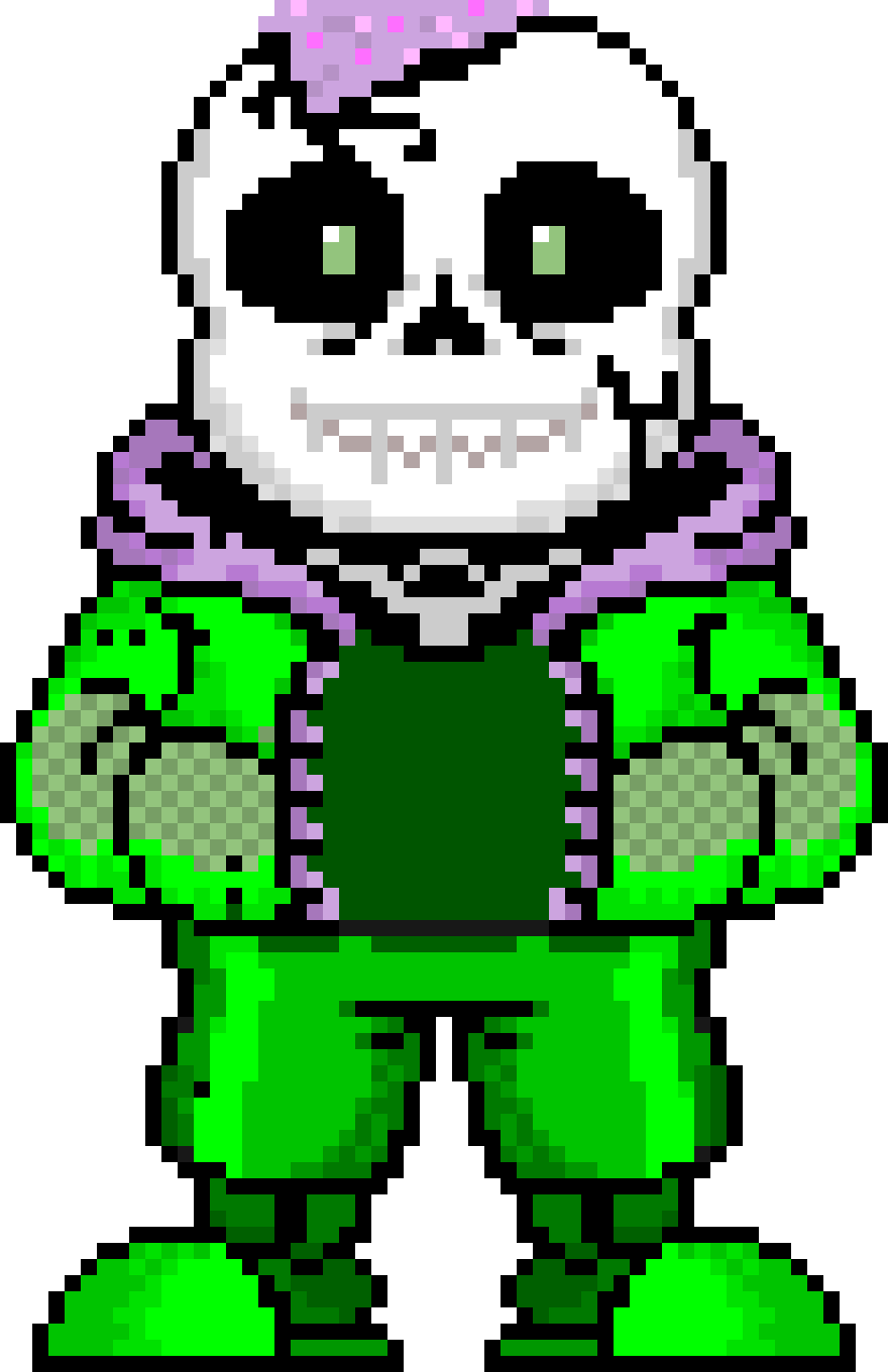 Zombie sans (In case the other one didn’t upload)