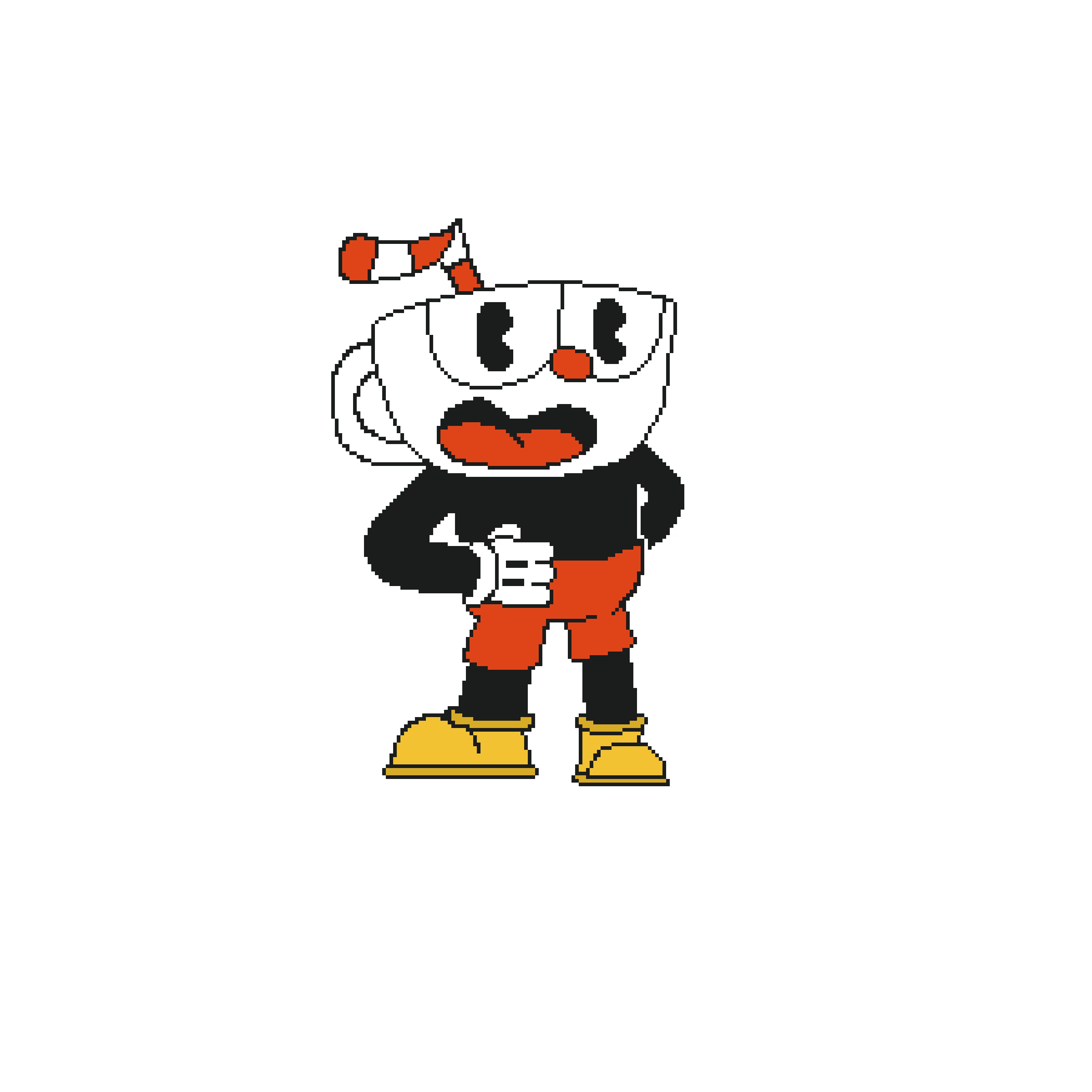 i tried 2 draw cuphead for pilot sliv13