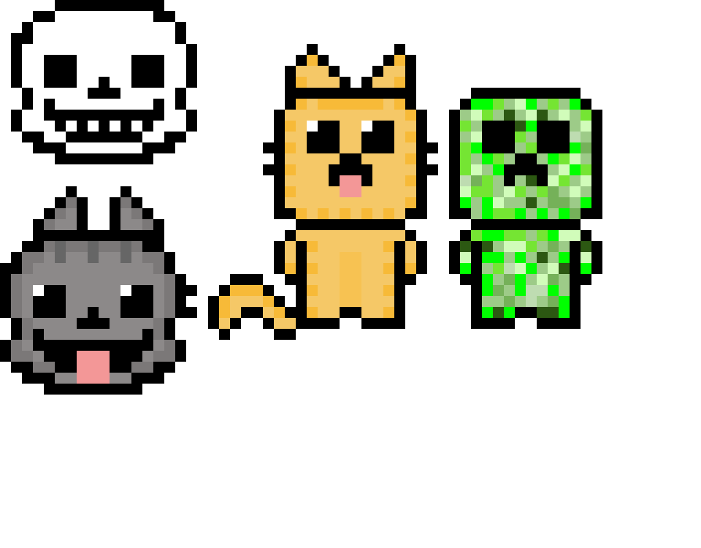 Kitty Sans and Kitty Creeper