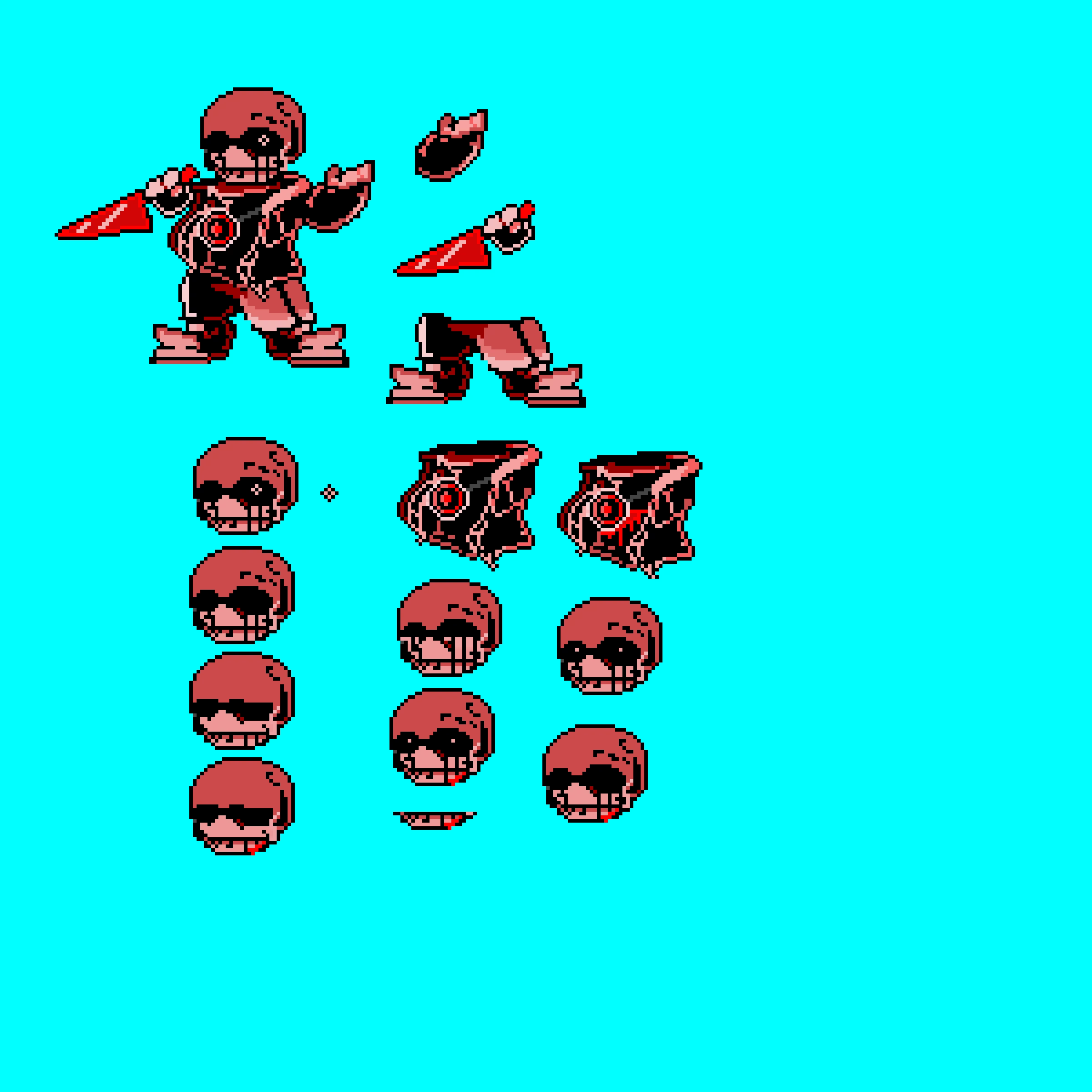 lethal deal sans sprite sheet ask before use