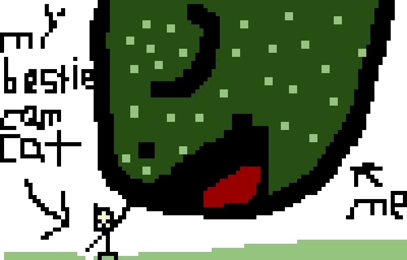 my bestie cam cat the human me the dinosur