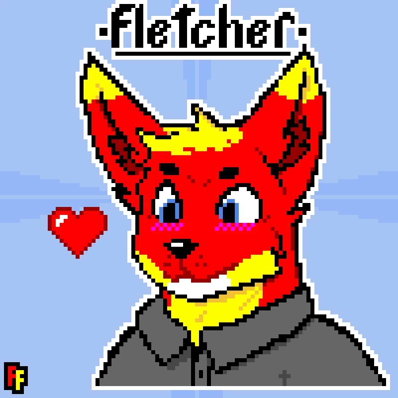 my sona first attempt at pixel art