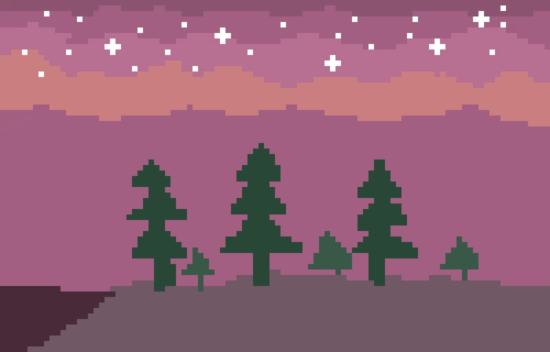 night sky with stars