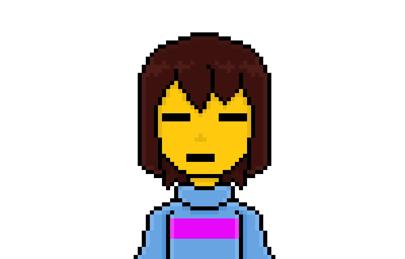 recently started playing undertale so here s some fanart