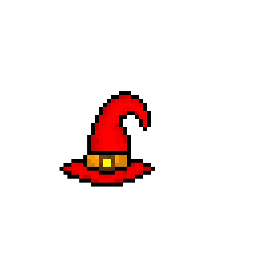 red wizard hat