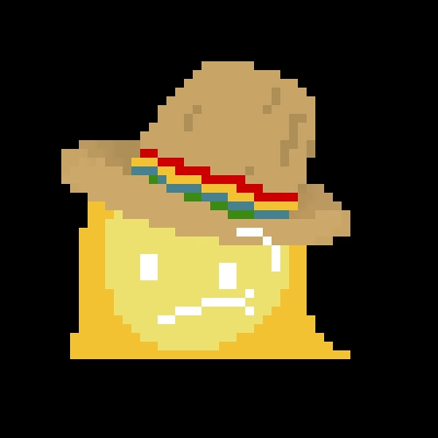 sombrero blob for pixelated feesh73