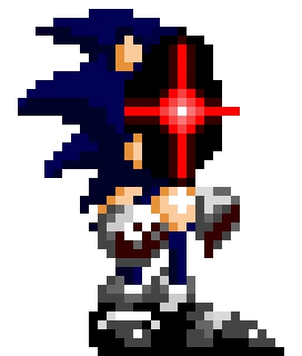 sonic took off his face and wait he did what