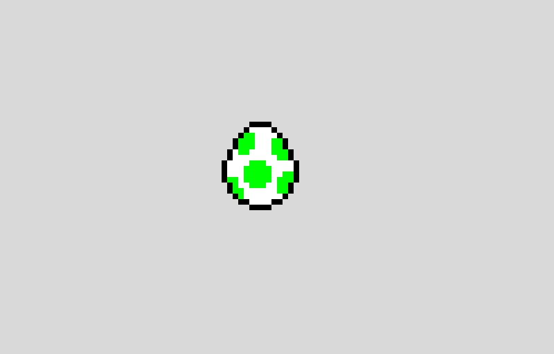 yoshi egg please make this a model to go with the yoshi