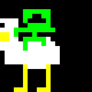 a very bad chiken jockey