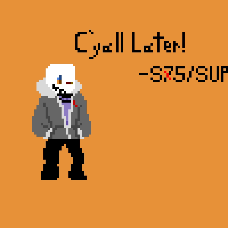 be back in about 2 months cya later this will be editable