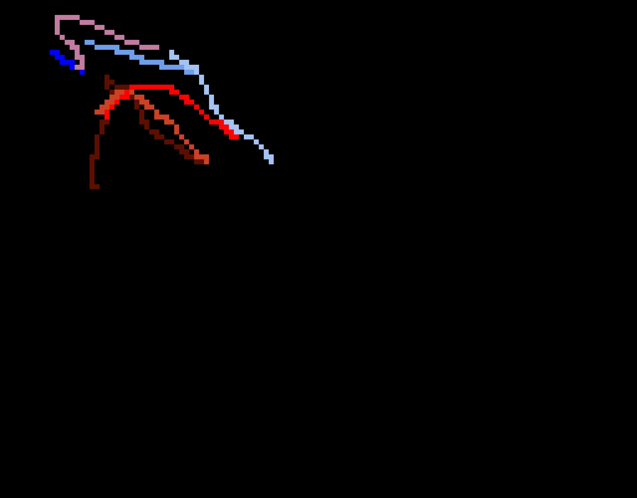 Brightness always bleeds through the darkness 