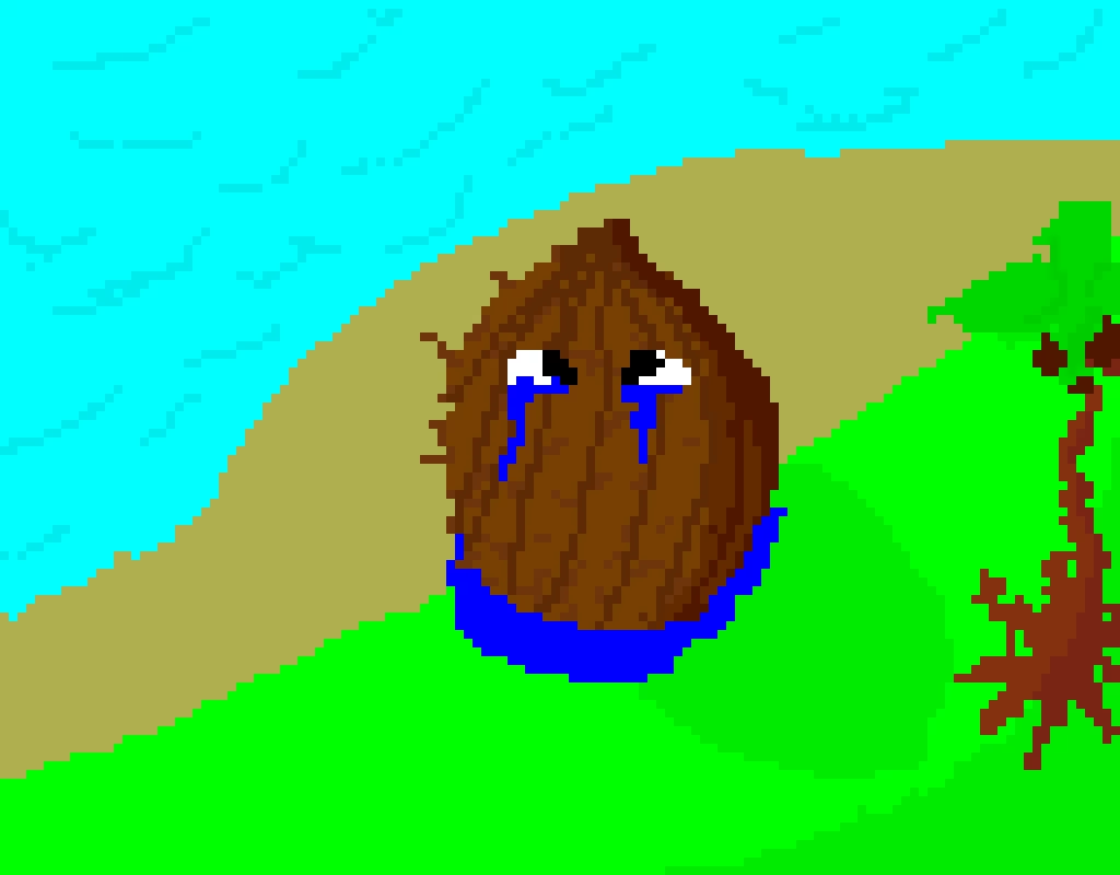 crying coconut idea by 3rror0ni1