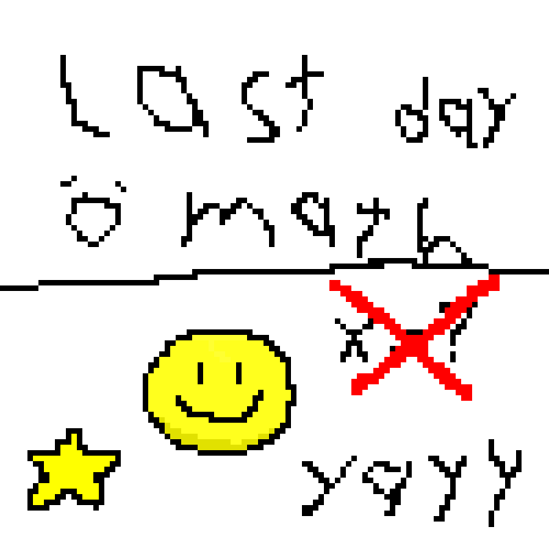 LAST DAY OF MATH FOR THE SCHOOL YEAR!!!