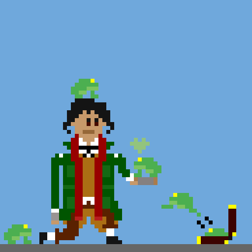 Pocket with their frogs